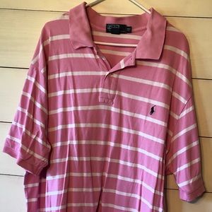 3XLT RL polo, always hung to dry- knit